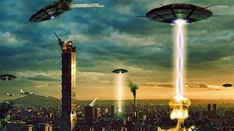 Free Download Alien Invasion Is True Or Fake 1920x1080 For Your