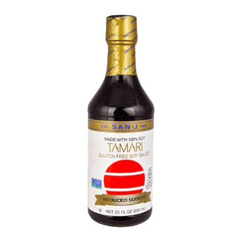 Tamari Soy Sauce 20fl Oz591ml H Mart