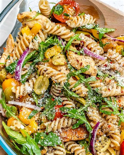 How To Make Chicken Pasta Salad Healthy Fitness Meals