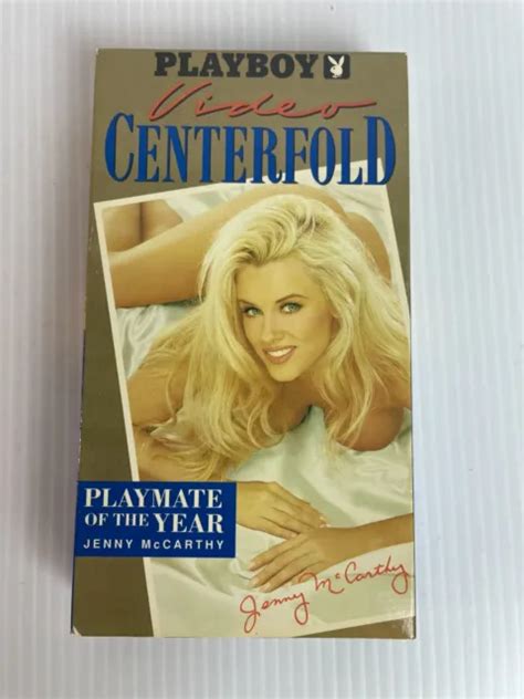 PLAYBOY MAGAZINE VIDEO Centerfold Playmate 1994 Jenny McCarthy VHS 21