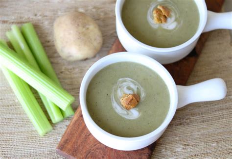 Slow Cooker Celery And Potato Soup Dairy Free Kiss In The Kitchen