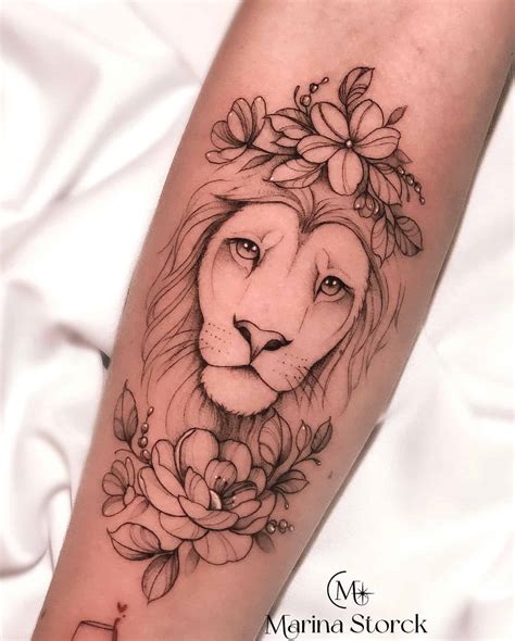 Lion Tattoos For Women