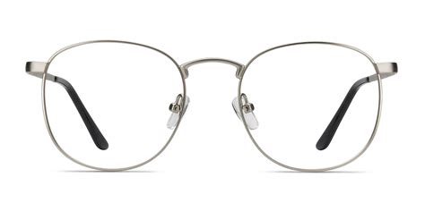 St Michel Round Silver Full Rim Eyeglasses Eyebuydirect Canada