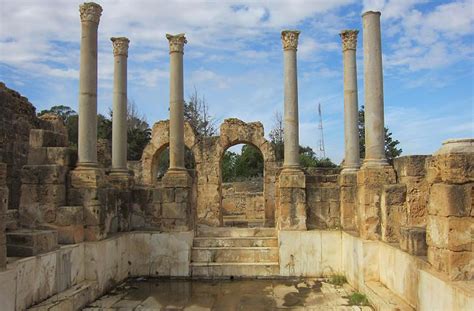 Roman Tripolis Leptis Magna The Old Town Libya Ancient Ruins