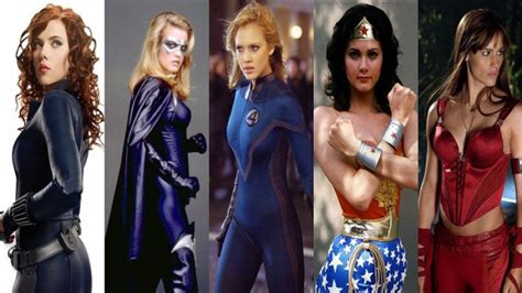 top 10 hottest female superheroes in hollywood of all time
