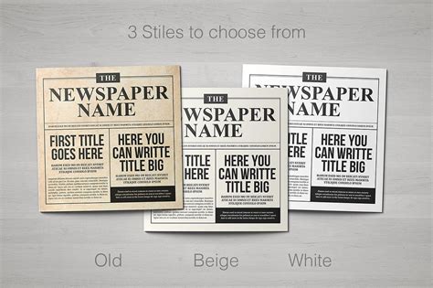 Newspaper Square Brochure Trifold Present Your Design On This Mockup