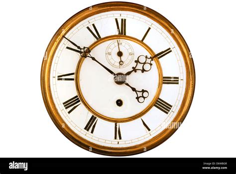 Antiguo Reloj Con Números Romanos Fotografía De Stock Alamy