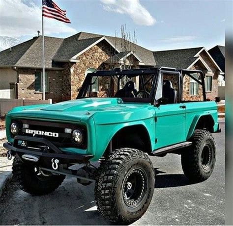 Ford Bronco Bronco Truck Jeep Truck Truck Driver Cool Trucks Chevy