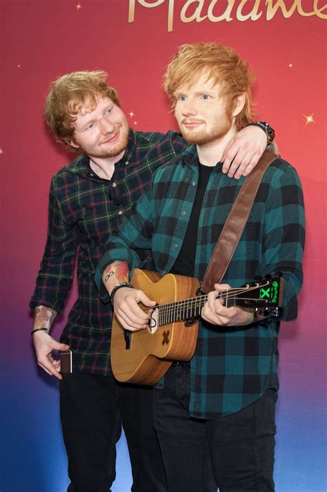 Ed Sheeran S Wax Figure Popsugar Celebrity Photo