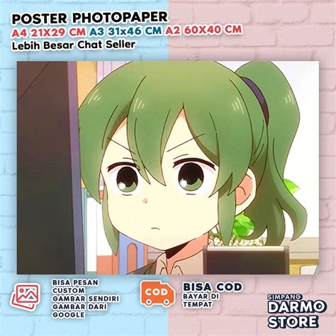 Jual Poster My Senpai Is Annoying Anime Senpai Ga Uzai Kouhai No