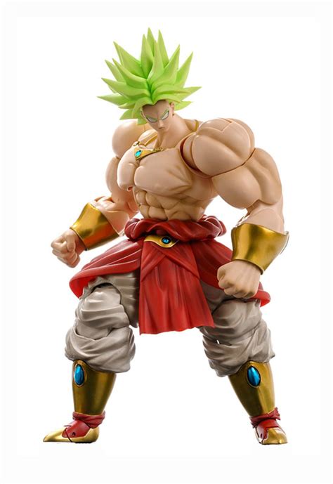 How does the new s.h. Bandai S.H.Figuarts Dragonball Z Broly Premium Color Edition SDCC - Anime Remix