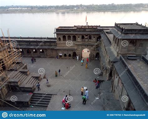 Maheshwar Fort Madhya Pradesh Tourist Attraction Editorial