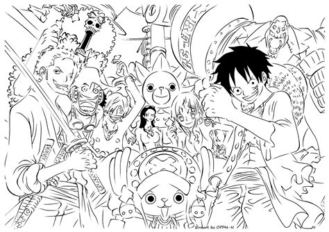 Coloriage Luffy En One Piece 3 Coloriages Gratuits à Imprimer