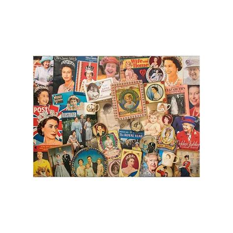 Our Glorious Queen By Robert Opie Xl 500 Piece Puzzle