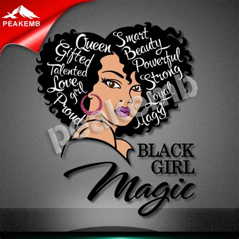 Custom Design Black Girl Magic Printed Vinyl Heat Transfers Iron On Women Tshirt Buy Black