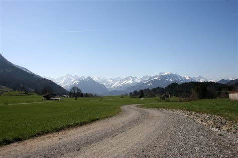 Scenic Allgau Alps View In Germany Image Free Stock Photo Public