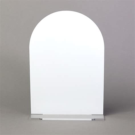 Acrylic Arch Top Hanging Sign Perspex Panels