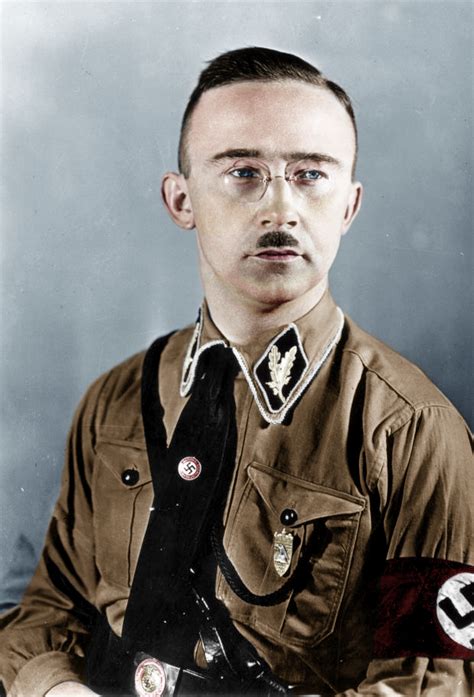 Heinrich himmler,the personal standard of the reichsführer ss wool cloth,quartered in black and white,with the eagle in the middle,embroidered in silver thread. Heinrich Himmler | Awetide Wiki | Fandom