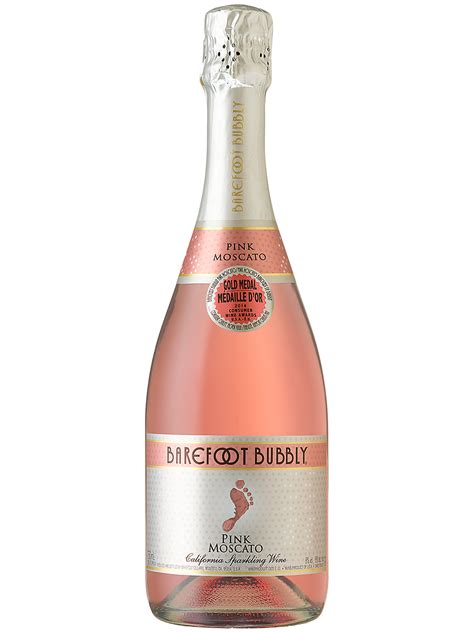 Barefoot Bubbly Pink Moscato Newfoundland Labrador Liquor Corporation