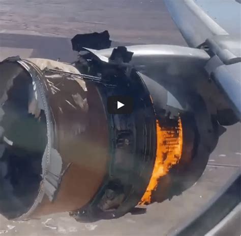 United B777 Suffers Uncontained Engine Failure Aerospace Tech Review