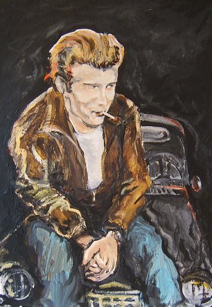 James Dean Painting By Todd Artist Fine Art America