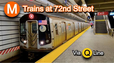 Nyc Subway Two M Trains Meet Up At 72nd Street 2nd Avenue Line