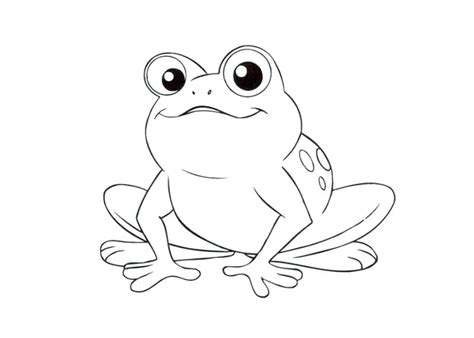 A frog is an amphibian. Red Eyed Tree Frog Coloring Page at GetColorings.com ...