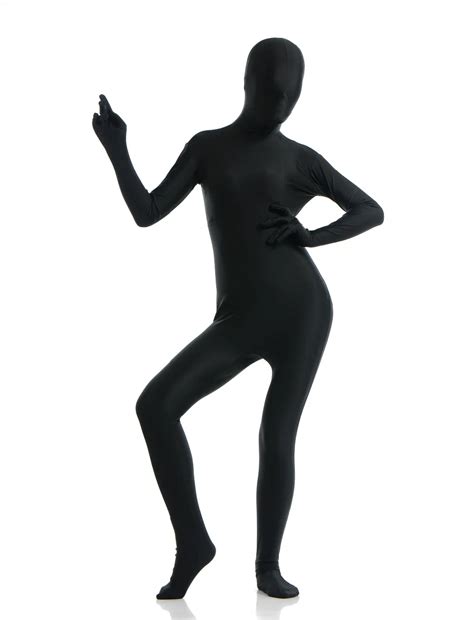 Black Lycra Spandex Zentai Suits Catsuit In Zentai From Novelty And Special Use On