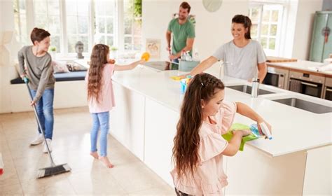 How To Get Family To Help With Cleaning Chores Bond Cleaning In Brisbane