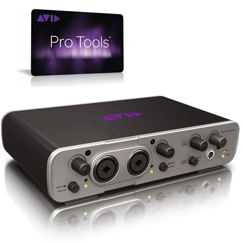 Avid Pro Tools 12 Avec Gratuite Interface Audio Fast Track Solo