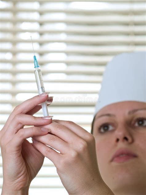 Nurse With Squirt Stock Image Image Of Antidote Clinic 5611679
