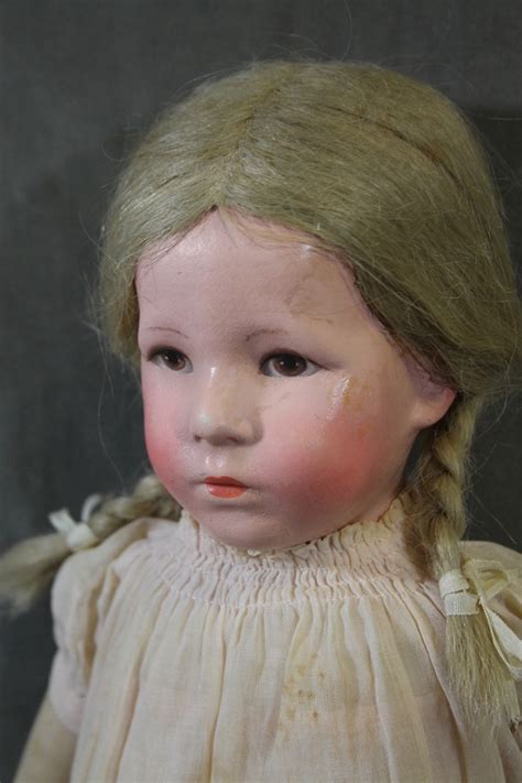 Antique 20 Kathe Kruse Cloth Doll German Child All Original Nr Ebay