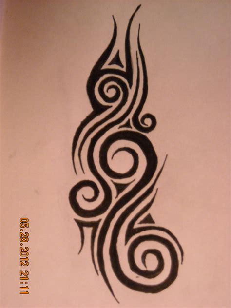 Tribal Swirls 2 By Iamthecrazymonkey On Deviantart