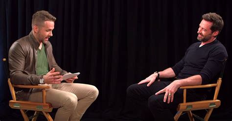 Watch Ryan Reynolds Interviews Hugh Jackman Takes Shots At X Men