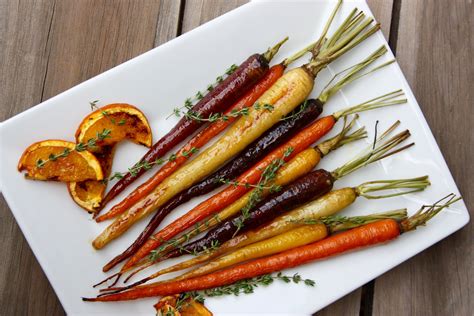 Orange Maple Glazed Roasted Carrots • Good Thyme Kitchen