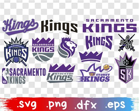 Sacramento Kings Svg Nba Svg Nba Logo Sports Svg Basketball Svg Basketball Team Svg