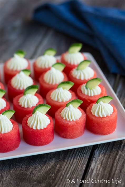 Watermelon Goat Cheese Appetizer A Foodcentric Life