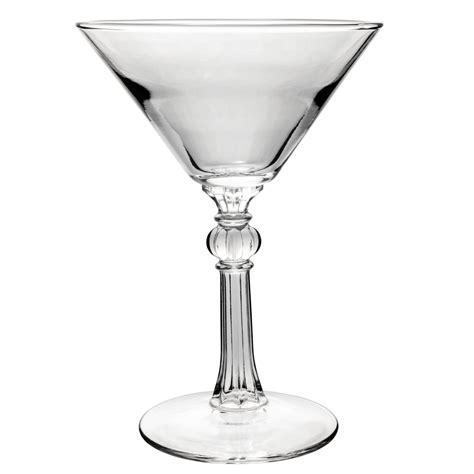 Libbey 8876 6 1 2 Oz Retro Traditional Martini Cocktail Glass