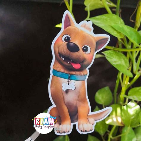 Cocomelon Theme Bingo Dog Boy Cutout Riah Party Supplies