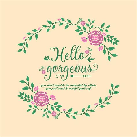 Use uv safe, outdoor nylon fabric for outdoor flags and banners. Vintage Shape Pattern Of Leaf And Floral Frame, For Hello ...