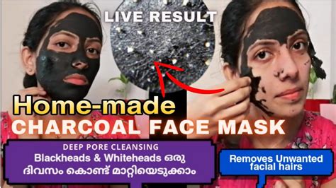 Easy Diy Blackhead And Whitehead Remover Charcoal Peel Off Mask Removes