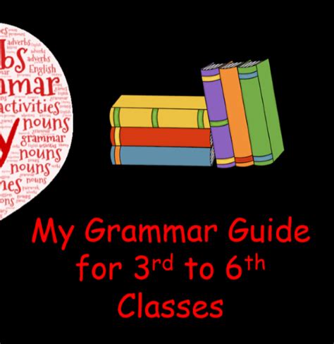 Mash Class Level Grammar Guide For 3rd To 6th Class