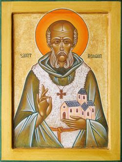 St Romanus Of Condat Saints Angels Catholic Online