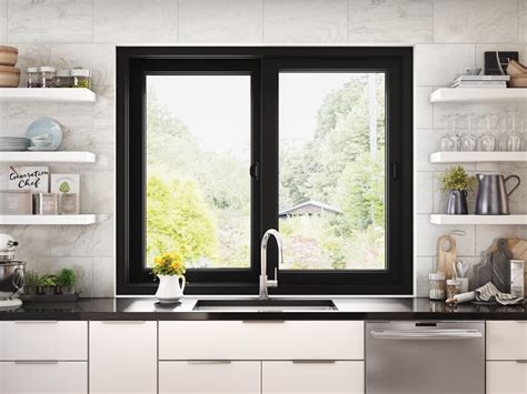 Black Exterior Windows With White Interior While Sleek Black Is Often