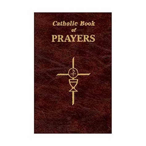 Catholic Book Of Prayers Contains Popular Catholic Prayers In Large