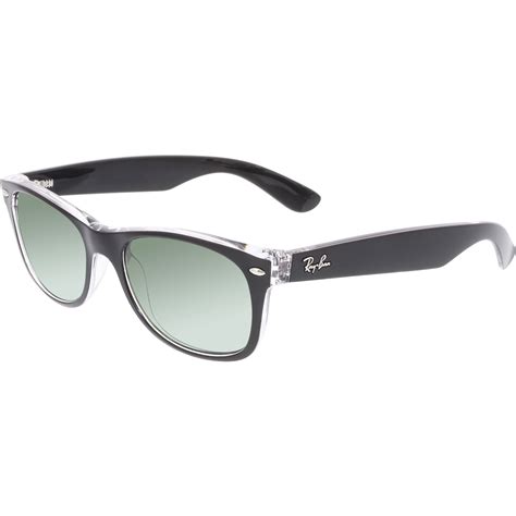 Ray Ban New Wayfarer Classic Polarized Green Sunglasses Rb2132 605258 52