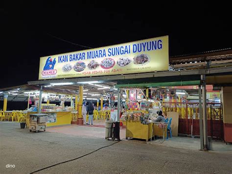 Ikan Bakar Muara Sg Duyung Malay Seafood Restaurant In Melaka