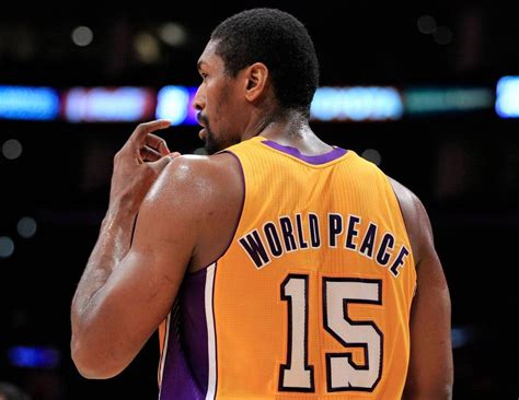 For Lakers Metta World Peace A New Name And Outlook The New York Times