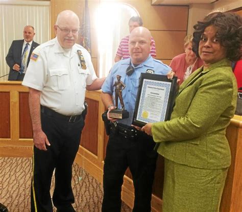pottstown officer sergeant awarded for law enforcement achievements the mercury
