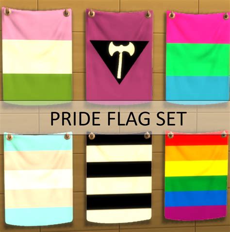 Mod The Sims Pride Flags Set